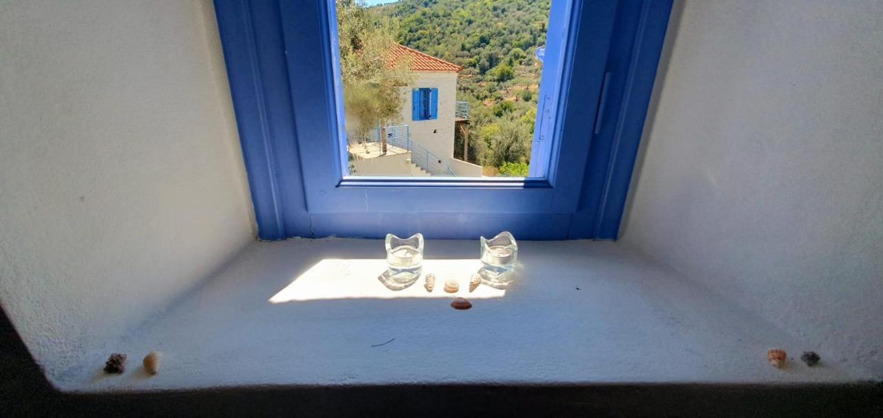 Maison Charme Avec Piscine Privee, Pres De La Mer A Sappounakeika, Tyros Sapounakeika Exterior foto